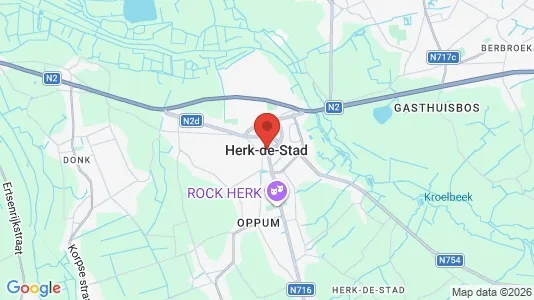 Houses for rent i Herk-de-Stad - kort over placeringen