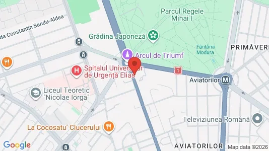 Apartments for rent i Bucharest - Sectorul 1 - kort over placeringen