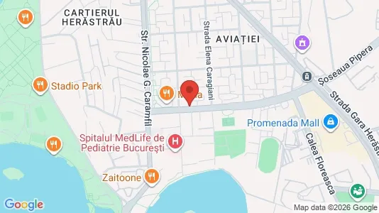 Apartments for rent i Bucharest - Sectorul 1 - kort over placeringen