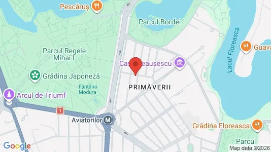 Apartments for rent i Bucharest - Sectorul 1 - kort over placeringen