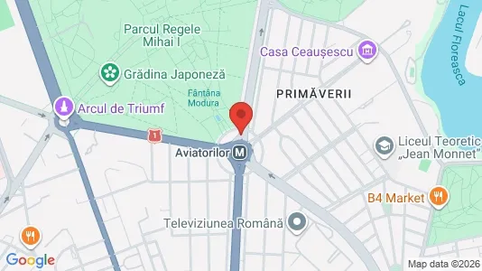 Apartments for rent i Bucharest - Sectorul 1 - kort over placeringen