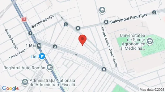 Apartments for rent i Bucharest - Sectorul 1 - kort over placeringen