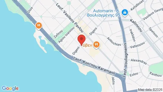 Apartments for rent in Glyfada - Photo from Google Street View
