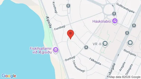 Apartments for rent in Reykjavík Vesturbær - Photo from Google Street View
