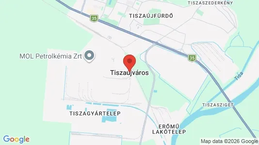 Apartments for rent i Tiszaújvárosi - kort over placeringen