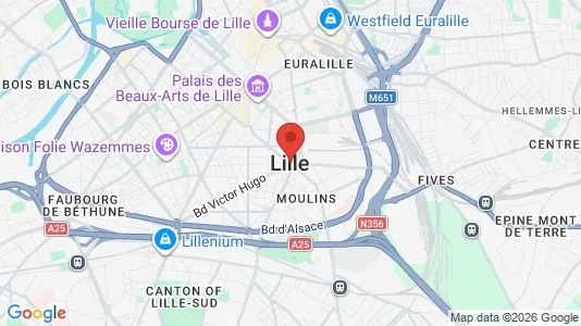 Apartments for rent in Lille - Photo from Google Street View