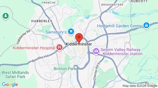 Houses for rent in Kidderminster - Worcestershire - Photo from Google Street View