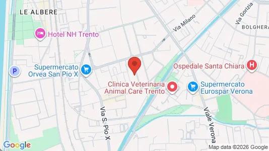 Rooms for rent in Trento - Photo from Google Street View