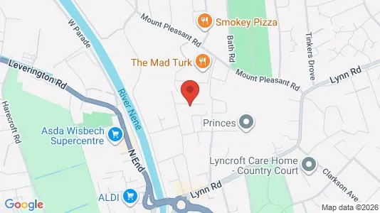 Apartments for rent i Wisbech - Cambridgeshire - kort over placeringen