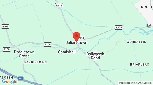 Apartments for rent i Julianstown - kort over placeringen