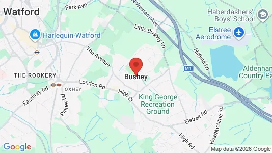 Apartments for rent in Bushey - Hertfordshire - Photo from Google Street View