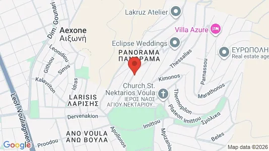 Apartments for rent i Vari-Voula-Vouliagmeni - kort over placeringen