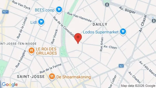 Apartments for rent in Brussels Schaarbeek - Photo from Google Street View