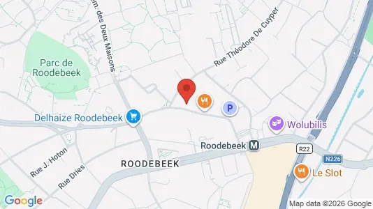 Apartments for rent i Brussels Sint-Lambrechts-Woluwe - kort over placeringen