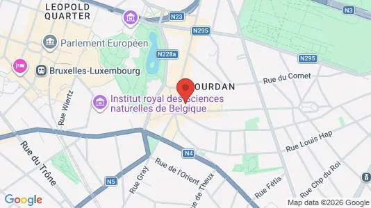Apartments for rent in Brussels Etterbeek - Photo from Google Street View
