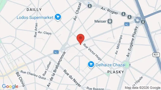Apartments for rent i Brussels Schaarbeek - kort over placeringen