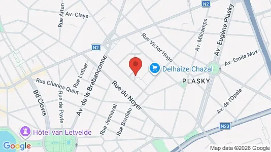 Apartments for rent in Brussels Schaarbeek - Photo from Google Street View