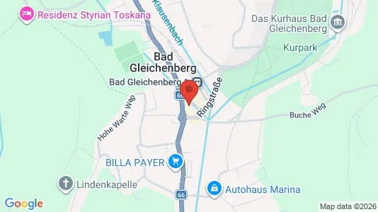 Apartments for rent in Bad Gleichenberg - Photo from Google Street View