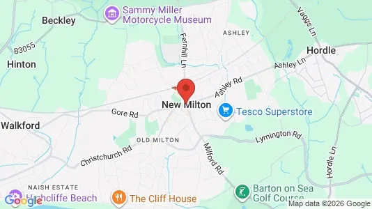 Apartments for rent in New Milton - Hampshire - Photo from Google Street View
