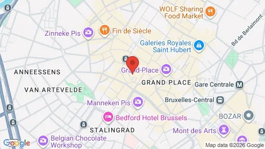 Apartments for rent in Stad Brussel - Photo from Google Street View