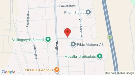 Apartments for rent i Vaggeryd - kort over placeringen