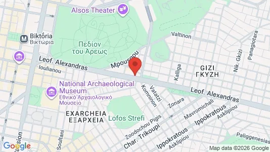 Apartments for rent i Athens Ampelokipoi - kort over placeringen
