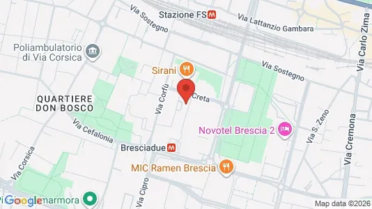 Rooms for rent in Brescia - Photo from Google Street View