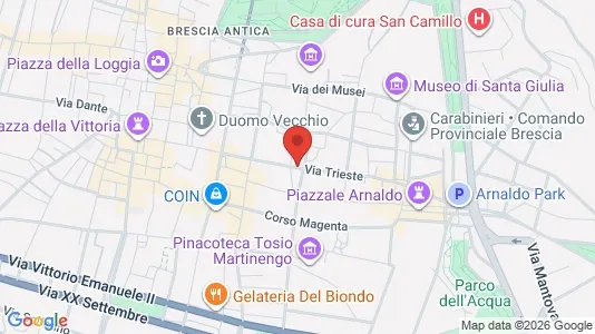 Rooms for rent in Brescia - Photo from Google Street View