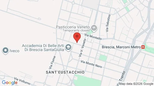 Rooms for rent i Brescia - kort over placeringen