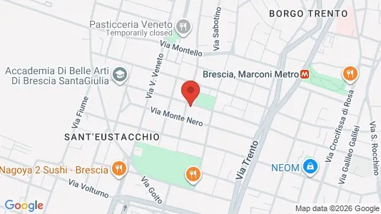 Rooms for rent i Brescia - kort over placeringen