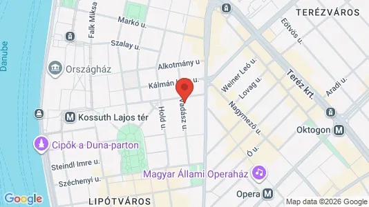 Apartments for rent i Budapest Belváros-Lipótváros - kort over placeringen