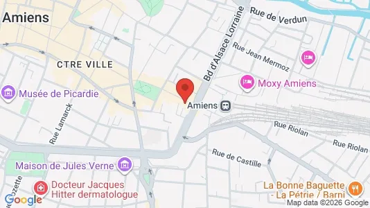 Apartments for rent in Amiens - Photo from Google Street View