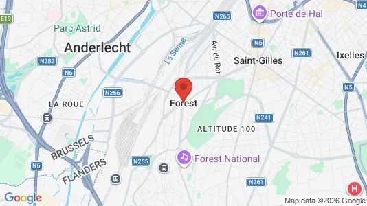 Apartments for rent in Brussels Vorst - Photo from Google Street View