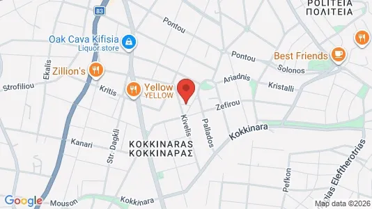 Apartments for rent i Kifisia - kort over placeringen