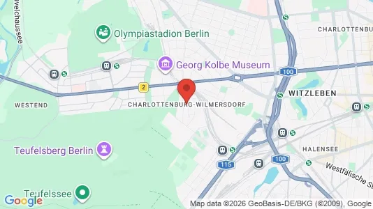 Rooms for rent in Berlin Charlottenburg-Wilmersdorf - Photo from Google Street View