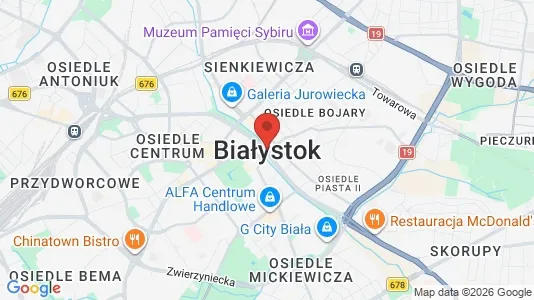 Apartments for rent in Białystok - Photo from Google Street View