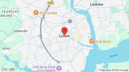Houses for rent in Lorient - Photo from Google Street View