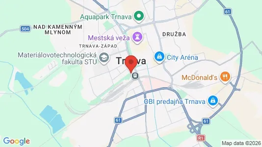 Apartments for rent in Trnava - Photo from Google Street View