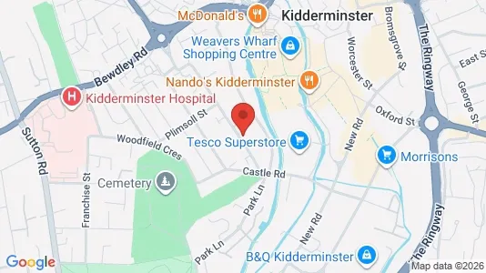 Apartments for rent in Kidderminster - Worcestershire - Photo from Google Street View
