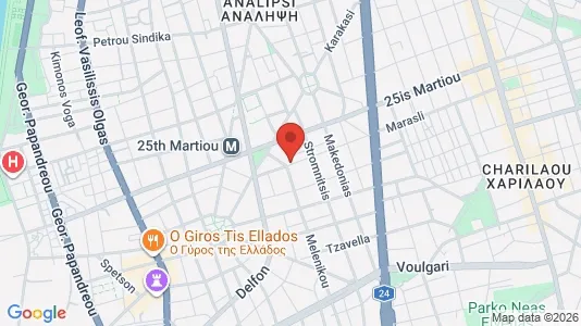 Apartments for rent in Kalamaria - Photo from Google Street View