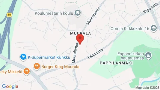 Apartments for rent i Espoo - kort over placeringen