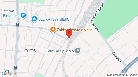 Rooms for rent i Gdańsk - kort over placeringen