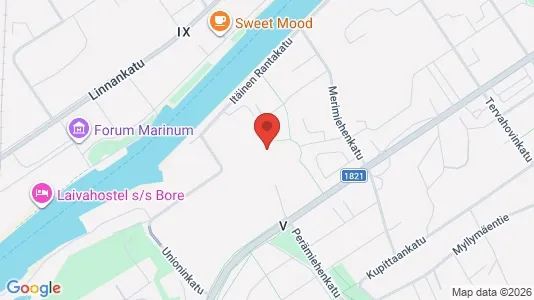 Apartments for rent i Turku - kort over placeringen