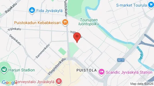 Apartments for rent i Jyväskylä - kort over placeringen