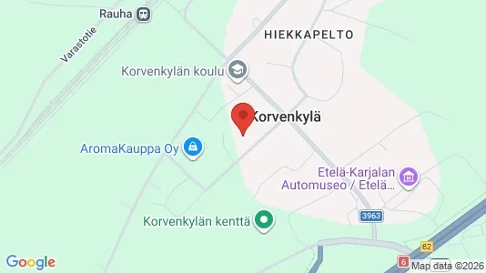 Apartments for rent i Lappeenranta - kort over placeringen