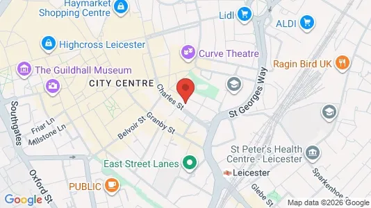 Apartments for rent in Leicester - Leicestershire - Photo from Google Street View