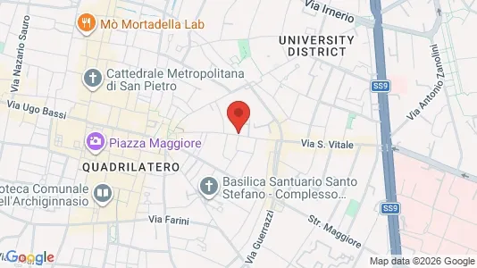 Rooms for rent in Bologna - Photo from Google Street View
