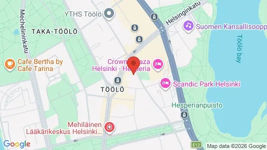 Apartments for rent i Helsinki Eteläinen - kort over placeringen