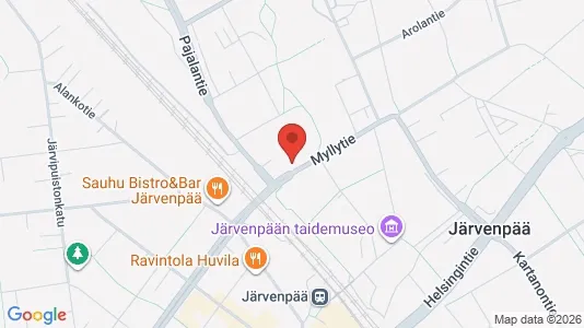 Apartments for rent i Järvenpää - kort over placeringen