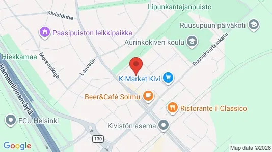 Apartments for rent i Vantaa - kort over placeringen